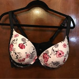 Skulls and Roses Bra